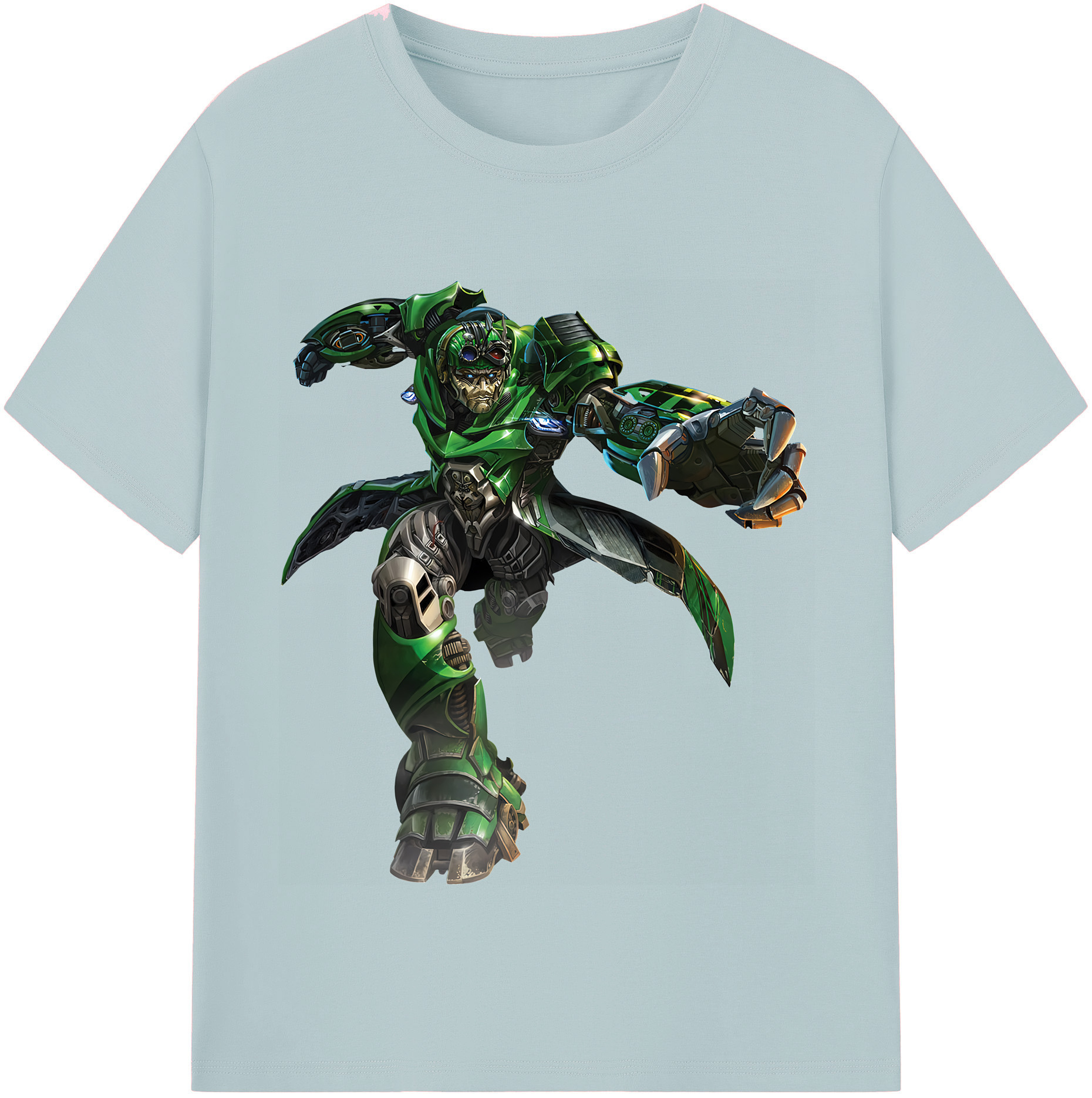 （画像用） Transformers トランスフォーマー 綿100％半袖Tシャツ（フロントプリント）